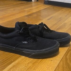 Vans Kids Black Sneakers